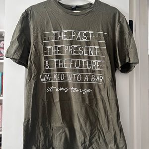 Book Humor Tee - 100% Cotton